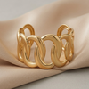 Golden Loop Statement Ring (Anti-Tarnish)
