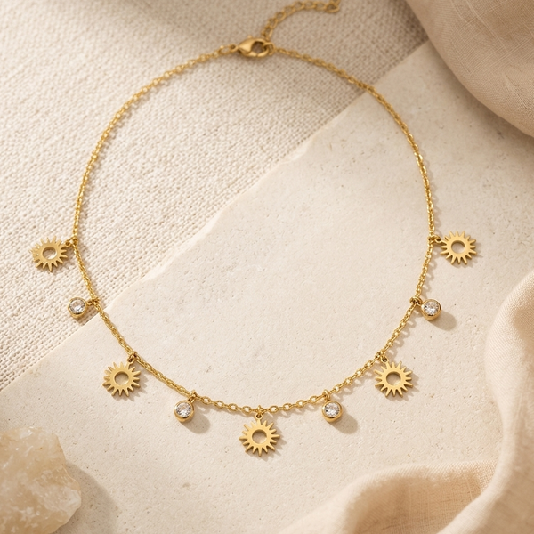 Midnight Edge Chain Bracelet (Anti-Tarnish)