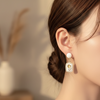 Pearl Bloom Drop Earrings (Anti Tarnish)