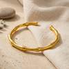 Zen Open Bracelet (Anti-Tarnish)