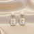 Pearl Bloom Drop Earrings (Anti Tarnish)