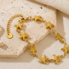 Golden Celestial Charm Bracelet (Anti-Tarnish)