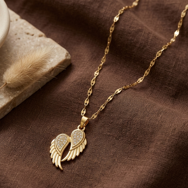 Angelic Grace Pendant (Anti-Tarnish)