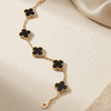 Noir Clover Elegance Bracelet