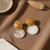 Aurora Dual Stone Earrings