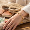 Golden Celestial Charm Bracelet (Anti-Tarnish)