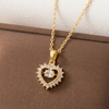 Eternal Radiance Heart Pendant (Anti-Tarnish)