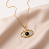 Mystic Evil Eye Necklace (Anti-Tarnish)