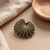 Midnight Shell Statement Earrings (Anti-Tarnish)