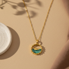 Ocean Wave Pendant Necklace (Anti Tarnish)