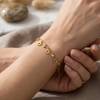 Midnight Edge Chain Bracelet (Anti-Tarnish)
