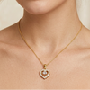 Eternal Radiance Heart Pendant (Anti-Tarnish)