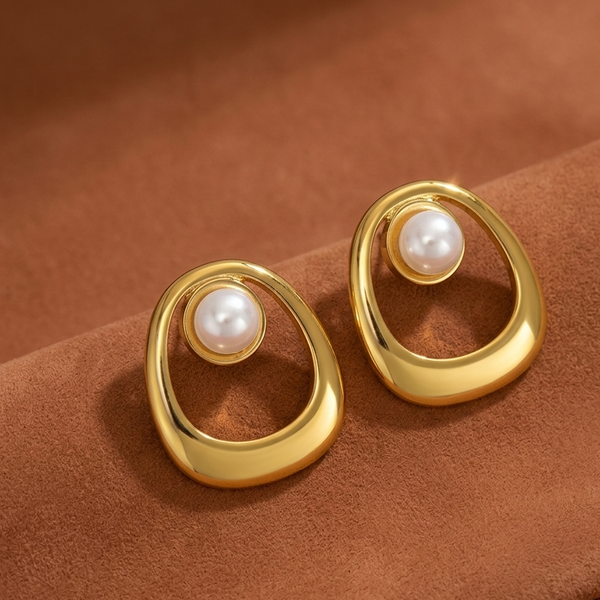 Celeste Organic Pearl Drops (Anti-Tarnish)