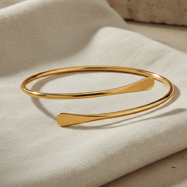 Minimalist Open Cuff Bracelet (Anti Tarnish)