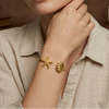 Gold Starfish Open Cuff Bracelet (Anti-Tarnish)