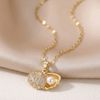 Ocean Treasury Shell Pendant (Anti-Tarnish)