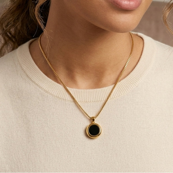 Serpentine Necklace (Anti-Tarnish)
