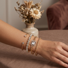 Aurora Crystal Luxe Bracelet (Anti-Tarnish)