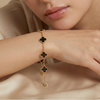 Noir Clover Elegance Bracelet