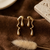 Molten Drip Studs (Anti-Tarnish)