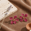 Blossom Petal Statement Stud Earrings