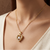 Eternal Heart Halo Pendant (Anti-Tarnish)