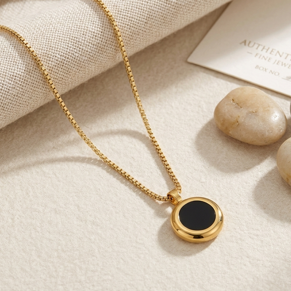 Serpentine Necklace (Anti-Tarnish)