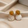 Aurora Dual Stone Earrings
