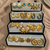Golden Statement Stud Earrings Set (Anti Tarnish)