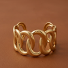 Golden Loop Statement Ring (Anti-Tarnish)