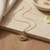 Evil Eye Radiance Pendant Necklace (Anti-Tarnish)